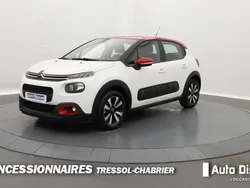 Blanc Utilisé 2019 Citroën C3 PureTech Citadine | 9 990 € (Bon prix)