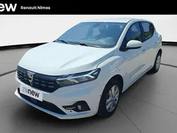 Blanc Utilisé 2022 Dacia Sandero Comfort Citadine | 13 999 € (Prix juste)