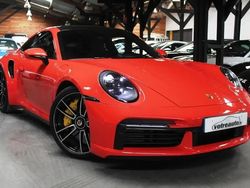 Orange Occasion 2020 Porsche 911 Turbo S Coupé | 228 900 € (Prix cher)