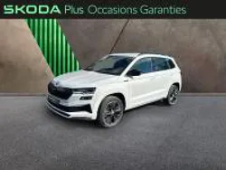 Blanc Utilisé 2025 Skoda Karoq SportLine SUV | 37 690 € (Prix cher)