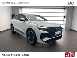 Blanc glacier métallisé Utilisé 2025 Audi Q4 Sportback e-tron S-Line SUV | 58 900 €