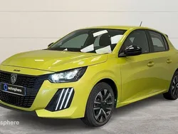 Jaune Nouvelle 2024 Peugeot 208 Active Citadine | 19 499 € (Bon prix)