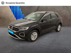 Noir intense nacrée Utilisé 2022 VW T-Roc Life SUV | 21 890 € (Bon prix)