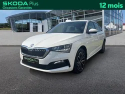 Blanc cristal Utilisé 2022 Skoda Scala Business Line Citadine | 16 989 € (Prix juste)