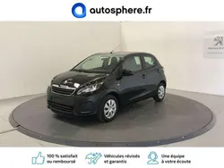 Noir Utilisé 2020 Peugeot 108 Active Citadine | 11 780 € (Prix cher)