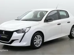 Blanc Utilisé 2020 Peugeot 208 S Citadine | 9 999 € (Bon prix)