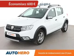 Blanc Utilisé 2017 Dacia Sandero Stepway Citadine | 11 490 € (Bon prix)