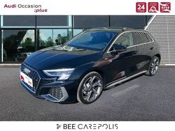 Noir mythe métallisé Utilisé 2024 Audi A3 Sportback e-tron S-Line Citadine | 37 990 € (Prix assez cher)