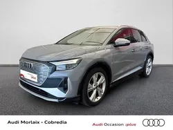 Gris galet Utilisé 2022 Audi Q4 e-tron S-Line SUV | 35 990 € (Prix juste)