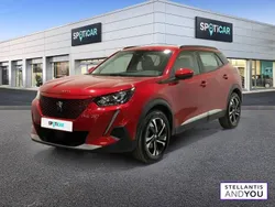 Rouge Utilisé 2020 Peugeot e-2008 Allure SUV | 15 690 € (Prix juste)