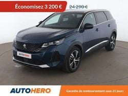 Bleu Occasion 2021 Peugeot 5008 GT Monospace | 21 090 € (Bon prix)