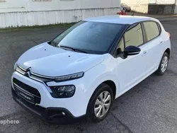 Blanc Utilisé 2020 Citroën C3 Feel Citadine | 9 299 €
