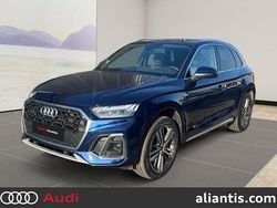 Bleu navarre métallisé Utilisé 2022 Audi Q5 S-Line SUV | 46 880 € (Prix juste)