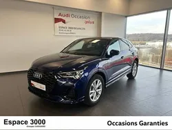 Bleu navarre métallisé Utilisé 2024 Audi Q3 Sportback S-Line SUV | 46 980 € (Prix assez cher)