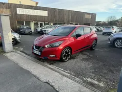 Rouge Utilisé 2022 Nissan Micra Acenta+ Citadine | 13 490 € (Prix juste)