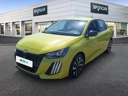 Jaune Utilisé 2024 Peugeot 208 Active Citadine | 13 999 € (Bon prix)