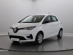Blanc quartz Utilisé 2021 Renault Zoe Business Citadine | 13 999 € (Prix juste)