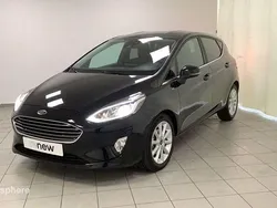 Noir Utilisé 2017 Ford Fiesta Titanium Citadine | 12 999 € (Prix cher)