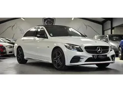 Blanc Utilisé 2019 Mercedes C300e AMG line Berline | 34 490 €