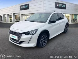 Blanc Utilisé 2020 Peugeot e-208 GT Citadine | 14 990 € (Prix juste)