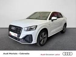 Blanc glacier métallisé Utilisé 2024 Audi Q2 Advanced Plus SUV | 33 990 € (Prix cher)