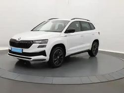 Blanc lune Utilisé 2023 Skoda Karoq SportLine SUV | 30 990 € (Prix juste)