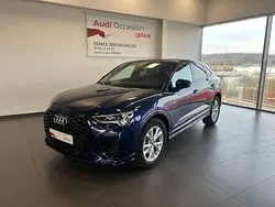 Bleu navarre métallisé Utilisé 2024 Audi Q3 Sportback S-Line SUV | 45 770 € (Prix assez cher)