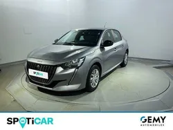 Gris Utilisé 2021 Peugeot 208 Active Citadine | 11 279 € (Prix juste)