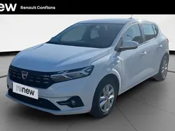 Blanc Utilisé 2022 Dacia Sandero Comfort Citadine | 12 480 € (Bon prix)