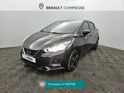 Noir Utilisé 2020 Nissan Micra N-TEC Citadine | 13 990 € (Prix juste)