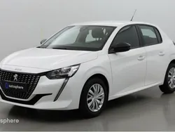 Blanc banquise (o) Utilisé 2022 Peugeot 208 Active Citadine | 11 499 € (Bon prix)