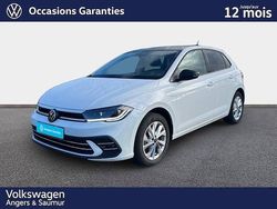 Blanc pur/noir uni Utilisé 2022 VW Polo Style Berline | 18 490 € (Prix juste)
