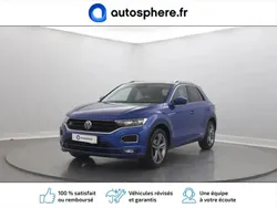 Bleu Utilisé 2020 VW T-Roc R-line SUV | 22 499 € (Prix juste)