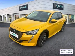 Jaune Utilisé 2021 Peugeot e-208 Allure Citadine | 17 690 € (Prix juste)