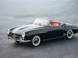 Noir Utilisé 1963 Mercedes 190 Cabriolet | 129 000 €