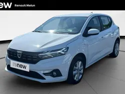 Blanc Utilisé 2022 Dacia Sandero Comfort Citadine | 13 600 € (Prix juste)