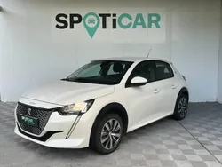 Jaune Utilisé 2020 Peugeot e-208 Active Citadine | 11 790 € (Bon prix)