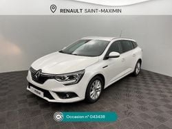 Blanc Occasion 2018 Renault Mégane IV Business Break | 13 490 € (Prix assez cher)