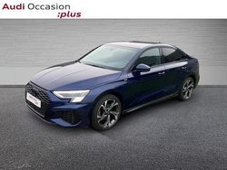 Bleu navarre métallisé Occasion 2022 Audi A3 S-Line Berline | 27 980 € (Prix juste)