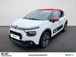 Blanc Utilisé 2023 Citroën C3 PureTech Citadine | 13 490 € (Prix assez cher)