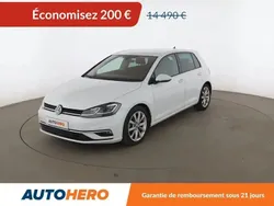 Blanc Utilisé 2018 VW Golf VII Berline | 13 990 € (Prix juste)