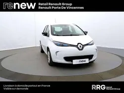 Blanc Utilisé 2019 Renault Zoe Citadine | 7 190 € (Bon prix)