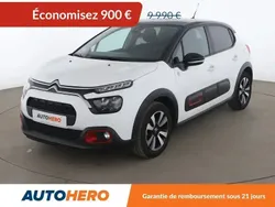 Blanc Utilisé 2020 Citroën C3 PureTech Citadine | 8 890 € (Bon prix)