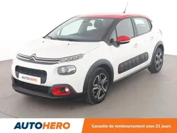 Blanc Utilisé 2018 Citroën C3 PureTech Citadine | 10 890 € (Prix juste)