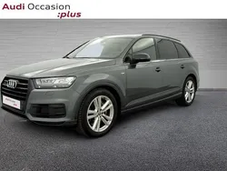 Gris daytona nacré Utilisé 2018 Audi Q7 S-Line SUV | 44 900 € (Prix juste)