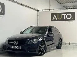 Bleu Utilisé 2021 Mercedes C300 AMG line Break | 25 990 €