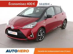 Rouge Utilisé 2019 Toyota Yaris Hybrid Citadine | 14 290 € (Bon prix)