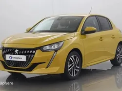 Jaune Utilisé 2020 Peugeot 208 Allure Citadine | 12 399 € (Prix juste)