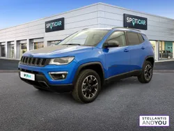 Bleu Utilisé 2020 Jeep Compass Trailhawk SUV | 23 990 € (Prix juste)