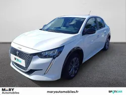 Blanc Utilisé 2023 Peugeot e-208 Style Citadine | 18 990 € (Prix juste)